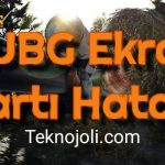 PUBG Ekran Kartı Hatası